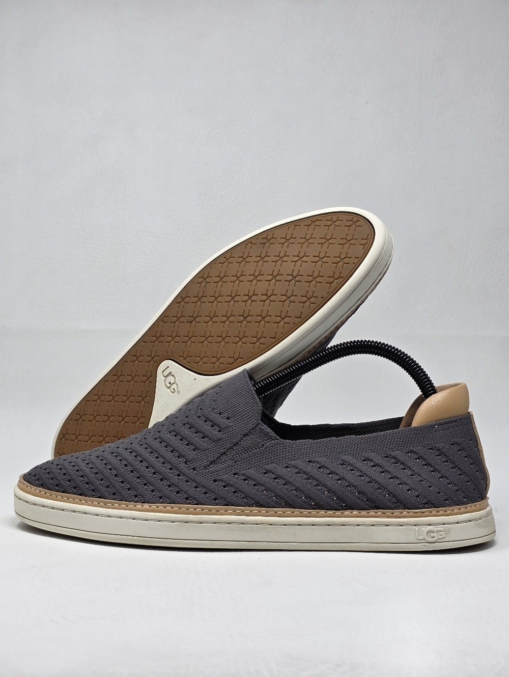 UGG Women's Adley Perf Slip On Shoes Sneakers Taupe 1102560 Size 10 Pre-owned